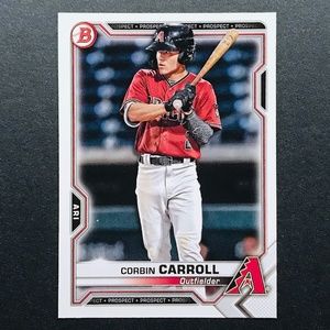 Corbin Carroll PRC - 2021 Bowman Prospects #BP-142